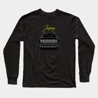 Jeeper 4x4 SUV Front & Rear View Long Sleeve T-Shirt